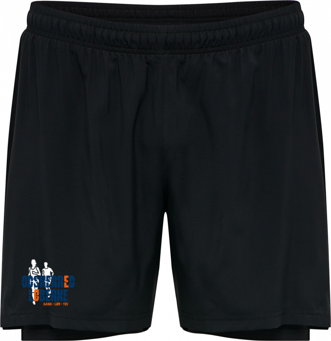 Newline - Ol 2-In-1 Shorts Men - Noir